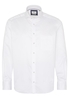 ETERNA LANGARM HEMD COMFORT FIT SOFT TAILORING TWILL WEISS UNIFARBEN