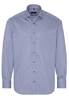 ETERNA LANGARM HEMD COMFORT FIT TWILL BLAU BEDRUCKT