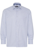 ETERNA LANGARM HEMD COMFORT FIT TWILL BLAU KARIERT