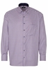 ETERNA LANGARM HEMD COMFORT FIT TWILL BLAU KARIERT