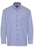ETERNA LANGARM HEMD COMFORT FIT TWILL BLAU/WEIß GESTREIFT