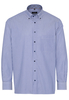 ETERNA LANGARM HEMD COMFORT FIT TWILL BLAU/WEIß GESTREIFT