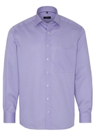 ETERNA LANGARM HEMD COMFORT FIT TWILL BLAU/WEISS BEDRUCKT