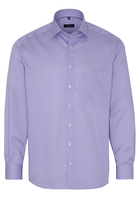 ETERNA LANGARM HEMD COMFORT FIT TWILL BLAU/WEISS BEDRUCKT