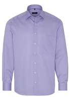 ETERNA LANGARM HEMD COMFORT FIT TWILL BLAU/WEISS BEDRUCKT