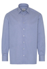 ETERNA LANGARM HEMD COMFORT FIT TWILL BLAU/WEISS GESTREIFT
