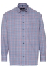 ETERNA LANGARM HEMD COMFORT FIT TWILL BORDEAUX KARIERT