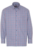ETERNA LANGARM HEMD COMFORT FIT TWILL BORDEAUX KARIERT