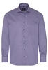 ETERNA LANGARM HEMD COMFORT FIT TWILL DUNKELBLAU BEDRUCKT
