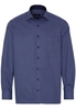 ETERNA LANGARM HEMD COMFORT FIT TWILL DUNKELBLAU KARIERT