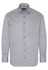 ETERNA LANGARM HEMD COMFORT FIT TWILL GRAU BEDRUCKT
