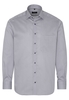 ETERNA LANGARM HEMD COMFORT FIT TWILL GRAU BEDRUCKT