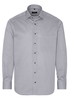 ETERNA LANGARM HEMD COMFORT FIT TWILL GRAU BEDRUCKT
