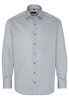 ETERNA LANGARM HEMD COMFORT FIT TWILL GRÜN/BLAU BEDRUCKT