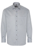 ETERNA LANGARM HEMD COMFORT FIT TWILL GRÜN/BLAU BEDRUCKT