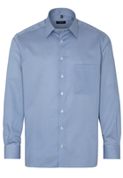 ETERNA LANGARM HEMD COMFORT FIT TWILL HELLBLAU BEDRUCKT