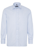 ETERNA LANGARM HEMD COMFORT FIT TWILL HELLBLAU STRUKTURIERT