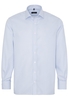 ETERNA LANGARM HEMD COMFORT FIT TWILL HELLBLAU STRUKTURIERT