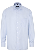 ETERNA LANGARM HEMD COMFORT FIT TWILL HELLBLAU STRUKTURIERT