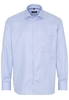ETERNA LANGARM HEMD COMFORT FIT TWILL HELLBLAU STRUKTURIERT