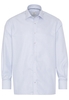 ETERNA LANGARM HEMD COMFORT FIT TWILL HELLBLAU STRUKTURIERT