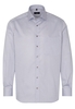 ETERNA LANGARM HEMD COMFORT FIT TWILL HELLBLAU/BRAUN BEDRUCKT