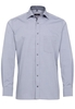 ETERNA LANGARM HEMD MODERN FIT CHAMBRAY GRAU UNIFARBEN