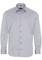 ETERNA LANGARM HEMD MODERN FIT COVER SHIRT TWILL GRAU UNIFARBEN