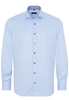 ETERNA LANGARM HEMD MODERN FIT COVER SHIRT TWILL HELLBLAU UNIFARBEN