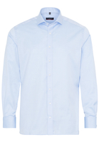 ETERNA LANGARM HEMD MODERN FIT COVER SHIRT TWILL HELLBLAU UNIFARBEN