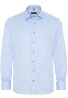 ETERNA LANGARM HEMD MODERN FIT COVER SHIRT TWILL HELLBLAU UNIFARBEN