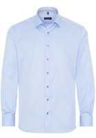 ETERNA LANGARM HEMD MODERN FIT COVER SHIRT TWILL HELLBLAU UNIFARBEN