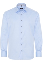 ETERNA LANGARM HEMD MODERN FIT COVER SHIRT TWILL HELLBLAU UNIFARBEN