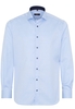 ETERNA LANGARM HEMD MODERN FIT COVER SHIRT TWILL HELLBLAU UNIFARBEN