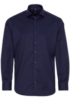 ETERNA LANGARM HEMD MODERN FIT COVER SHIRT TWILL MARINE UNIFARBEN