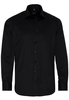 ETERNA LANGARM HEMD MODERN FIT COVER SHIRT TWILL SCHWARZ UNIFARBEN