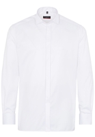 ETERNA LANGARM HEMD MODERN FIT COVER SHIRT TWILL WEISS UNIFARBEN