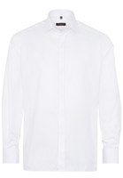 ETERNA LANGARM HEMD MODERN FIT COVER SHIRT TWILL WEISS UNIFARBEN