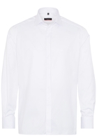 ETERNA LANGARM HEMD MODERN FIT COVER SHIRT TWILL WEISS UNIFARBEN