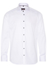 ETERNA LANGARM HEMD MODERN FIT COVER SHIRT TWILL WEISS UNIFARBEN