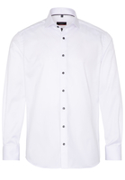 ETERNA LANGARM HEMD MODERN FIT COVER SHIRT TWILL WEISS UNIFARBEN