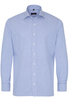 ETERNA LANGARM HEMD MODERN FIT FISCHGRAT BLAU/WEISS GESTREIFT