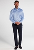 ETERNA LANGARM HEMD MODERN FIT GENTLE SHIRT TWILL BLAU UNIFARBEN