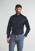 ETERNA LANGARM HEMD MODERN FIT GENTLE SHIRT TWILL BLAU UNIFARBEN