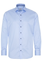 ETERNA LANGARM HEMD MODERN FIT GENTLE SHIRT TWILL HELLBLAU UNIFARBEN