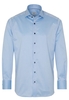 ETERNA LANGARM HEMD MODERN FIT GENTLE SHIRT TWILL HELLBLAU UNIFARBEN