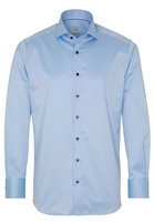 ETERNA LANGARM HEMD MODERN FIT GENTLE SHIRT TWILL HELLBLAU UNIFARBEN