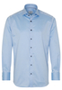 ETERNA LANGARM HEMD MODERN FIT GENTLE SHIRT TWILL HELLBLAU UNIFARBEN