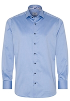 ETERNA LANGARM HEMD MODERN FIT GENTLE SHIRT TWILL HELLBLAU UNIFARBEN
