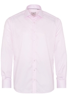 ETERNA LANGARM HEMD MODERN FIT GENTLE SHIRT TWILL ROSA UNIFARBEN